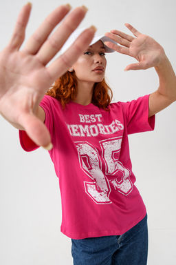 8506/1 Футболка женская оверсайз - Натали фото 249