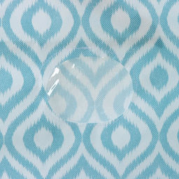 Чехол для одежды Доляна Лагуна, ПВХ окно, 6090 см, бирюзовый  фото 3