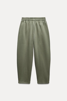 STRAIGHT-LEG PLUSH TROUSERS - Zara фото 21