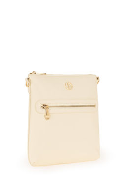 Женская кремовая сумка через плечо Неожиданная скидка в корзине - U.s. polo assn фото 4