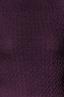 Murdum Dokulu Kumas Fitted/Vucuda Oturan Ay Kol Esnek Orme Midi Kalem Elbise TWOSS24EL00103