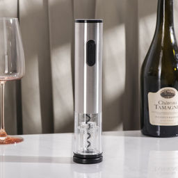 Штопор электрический Magistro Soha, 22×4.8 см, серебристый