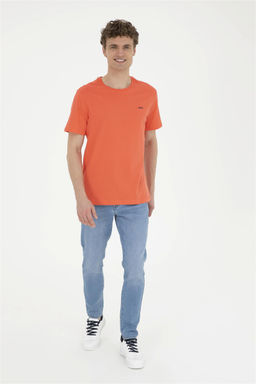 U. S. Polo Assn / Мужская базовая футболка с цветком граната - U.s. polo assn фото 4