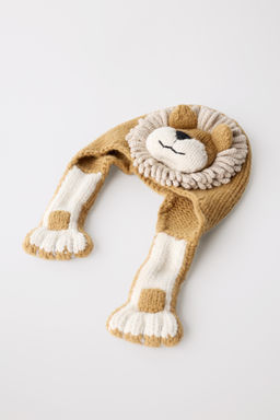 100% WOOL LION HAT LIMITED EDITION - Zara фото 2
