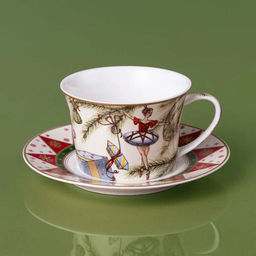 Чайная пара пара Щелкунчик 250 мл 760-751 #НовыйГод - Арти-м фото 5