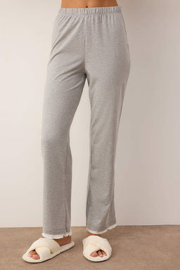 Gri Melanj Cift Katl? F?rf?rl? Orme Pijama Tak?m? THMAW26PT00125 - Trendyolmilla фото 3