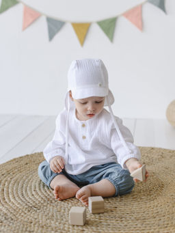 Рубашка муслиновая Сахар 0+ - Bungly фото 6