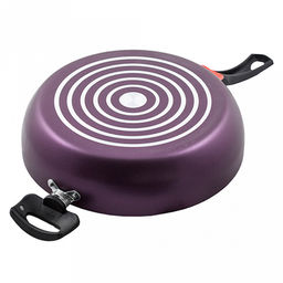 "Violet" Сотейник с антипригарным покрытием д26см, h7,5см, s1,8мм, 2 бакелитовые ручки (Россия)