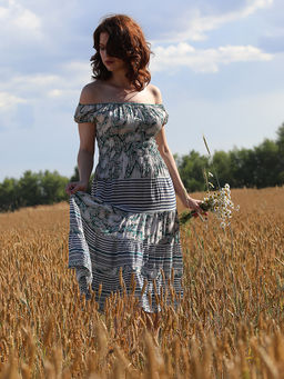 20-26 НАТАЛИ L2013-510.С3 Сарафан - Almond фото 18