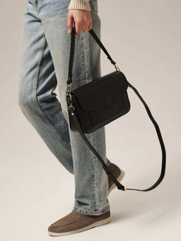 Кожаная сумка Rosie DBR 31158 черный фото 3