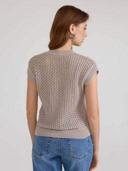 CONTE LDK2458 Жилет женский beige - Conte elegant фото 2