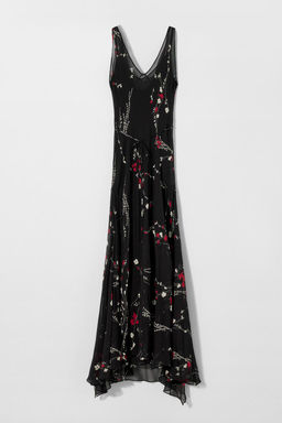 SILK PRINTED DRESS KATE MOSS X ZARA фото 2