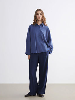 Beli Lastikli Geni? Pa?a Kad?n Pantolon