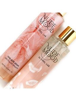 Подарочный набор NUDE MOOD, гель для душа и шампунь для волос, 2?250 мл, аромат персика и вишни, URAL LAB  фото 5