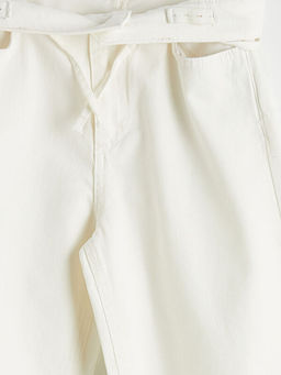 Wideleg K?z ?ocuk Gabardin Pantolon