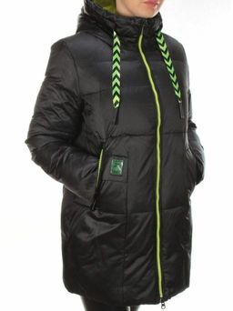 M2010 BLACK Пальто зимнее женское MARIA (200 гр. холлофайбер)