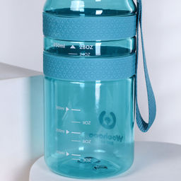 Бутылка для воды спортивная Woohooo H2O цвет Light Blue 850 ml - Галеонтрейд фото 8