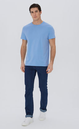 Футболка F911-6000 middle-blue - Fine joyce фото 3