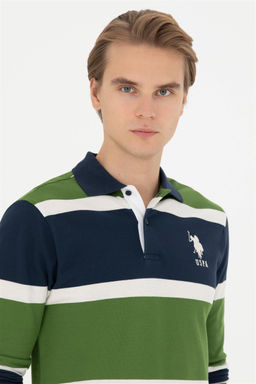 Мужской зеленый свитшот Неожиданная скидка в корзине - U.s. polo assn фото 2