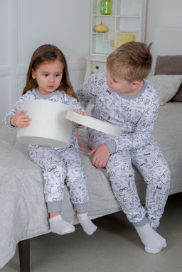 Пижама детская из интерлока пенье Дрёма котик - Амадэль фото 33