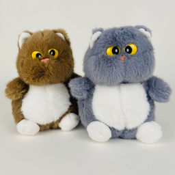 Мягкая игрушка Котик пухлый 22 см - Storyland фото 2