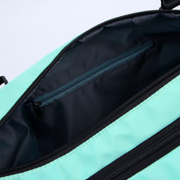 Сумка спортивная 3 ARROW на молнии, отдел из ПВХ, отдел для обуви, наружный карман, цвет мятный - Nazamok фото 9