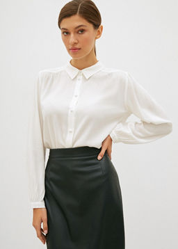 Conso/PR 210904 - ivory Блузка фото 3