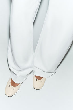 WEDGE SLINGBACK BALLET FLATS - Zara фото 7
