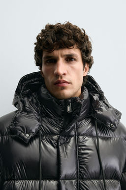 LONG 100% FEATHER PUFFER JACKET - Zara фото 5