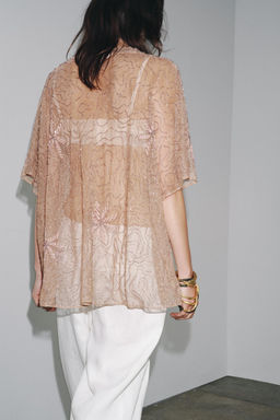 ZW COLLECTION EMBROIDERED BLOUSE