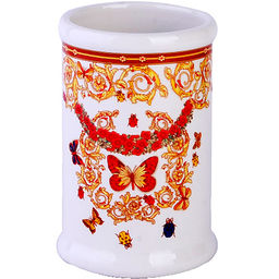 30777 Подставка с кухонными принадлежностями 5пр Романтика долом/дер LR (х36) - Mayer&boch фото 2