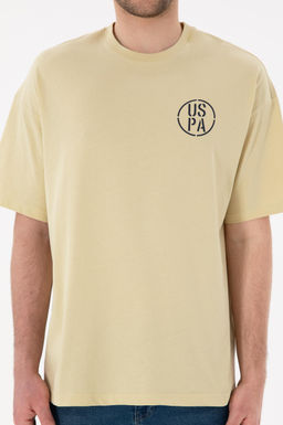 Erkek Oversize Fit Bisiklet Yaka A__k Haki Ti__rt Sepette S_rpriz _ndirim - U.s. polo assn фото 7