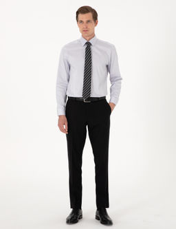 Gri Slim Fit Uzun Kollu Basic G_mlek - Pierre cardin фото 5