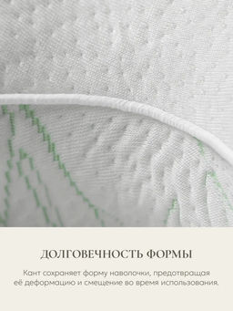 Наволочка для подушки BOOMERANG Bamboo Luxe, 65х65х25, BL-7150 - Espera фото 7