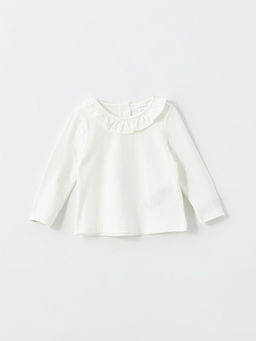 Bisiklet Yaka K?z Bebek Bluz ve Elbise 2li Tak?m - Waikiki фото 2