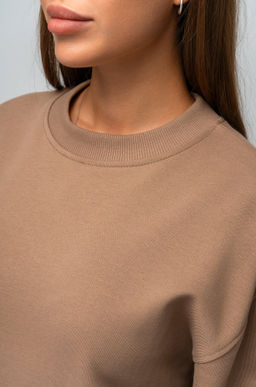 Женский костюм оверсайз из футера трехнитки Happyfox - Happy fox фото 4