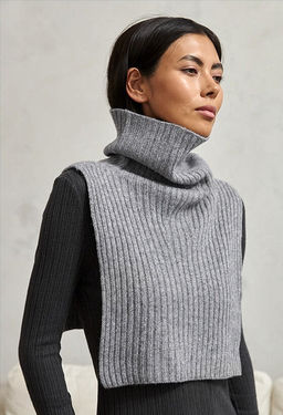 Воротник из 100% монгольской шерсти