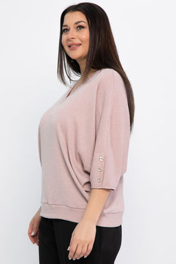 Блуза Вэнсдей (пудровая) Б14822-4М