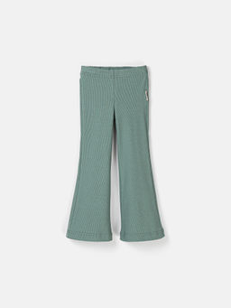 Костюм футболка оверсайз и брюки клеш Наивный леопард - Bungly фото 4