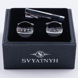 Запонки и зажим 
 1.03-007-004