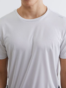 Bisiklet Yaka Erkek Spor Ti??rt