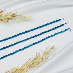 Бусины для украшений из Апатита (78 бусин) 39 см