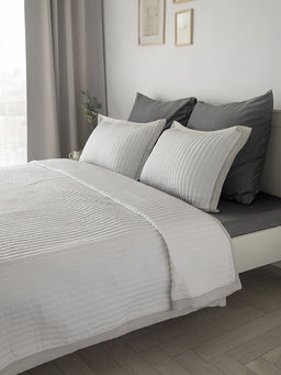 Покрывало 150x205 белый полиэстер - Denastia фото 6