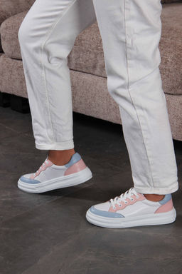 Кеды EDART 148.lusi22 w. Белый-голубой-розовый - Ed'art фото 20