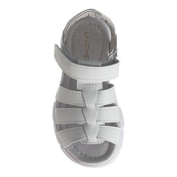 Сандалии для девочек из натуральной кожи Юничел  фото 5