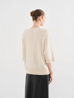 Conso/KJM 230621 - light beige Джемпер женский фото 3