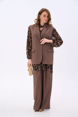Костюм NIKVA н993-1 мокко  фото 4