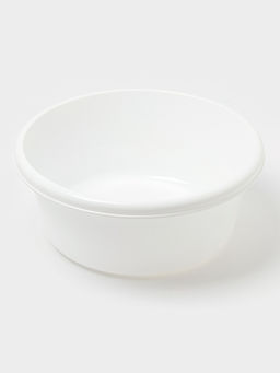 Таз круглый, 11 л, d=36.2 см, h=14.9 см, белый