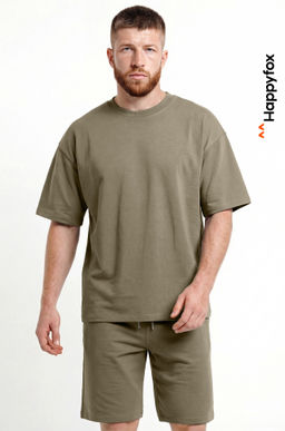 Мужской костюм из футера с шортами Happyfox