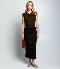 Юбка #КТ335 (1), чёрный